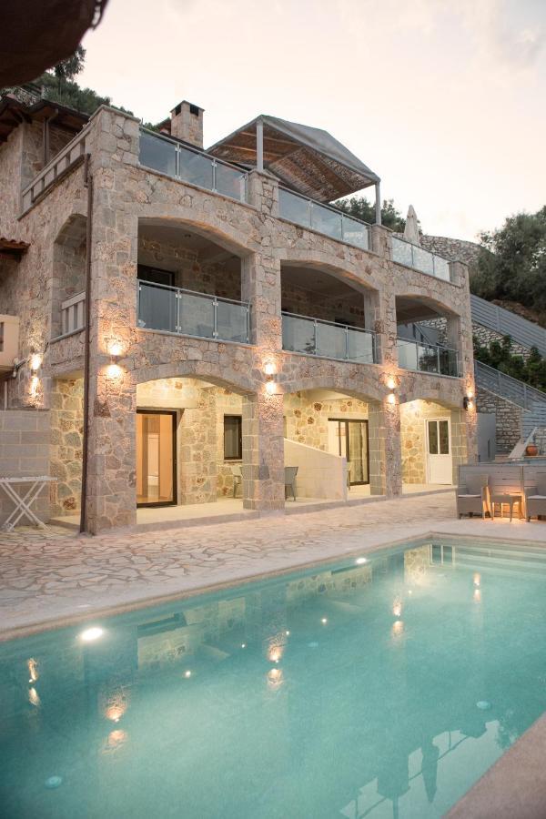 Casa Di Pietra Villa Agios Christoforos  ภายนอก รูปภาพ